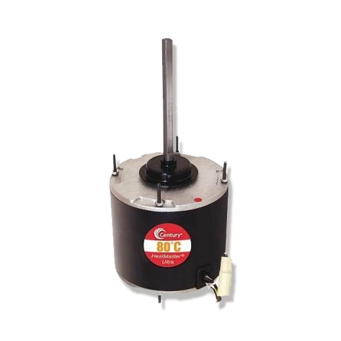 MOTOR 1/3 HP 230 V 1F 1075 RPM CW/CCW 48 80°C 1/2 X 6 1/2 PULGADAS BALERO CERRADO CONDENSADOR FE1036SU FE1036SU  CENTURY