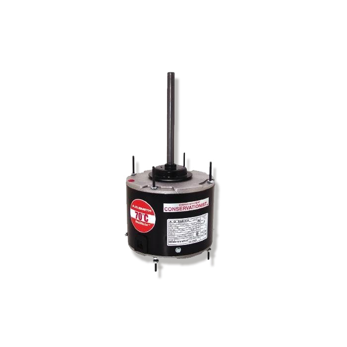 MOTOR 1/3 HP 230 V 1F 825 RPM CW/CCW 48 70°C 1/2 X 6 1/2 PULGADAS BALERO CERRADO CONDENSADOR FE1038SF CENTURY