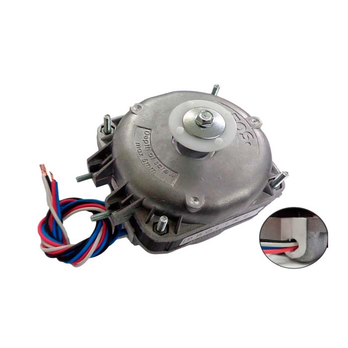 MOTOR 10 W 115-230 V 1F 1300-1500 RPM CW 3.3 40°C 1/4 PULGADAS BALERO MAMELON CONDENSADOR 1577 PL-1577 PROLINE