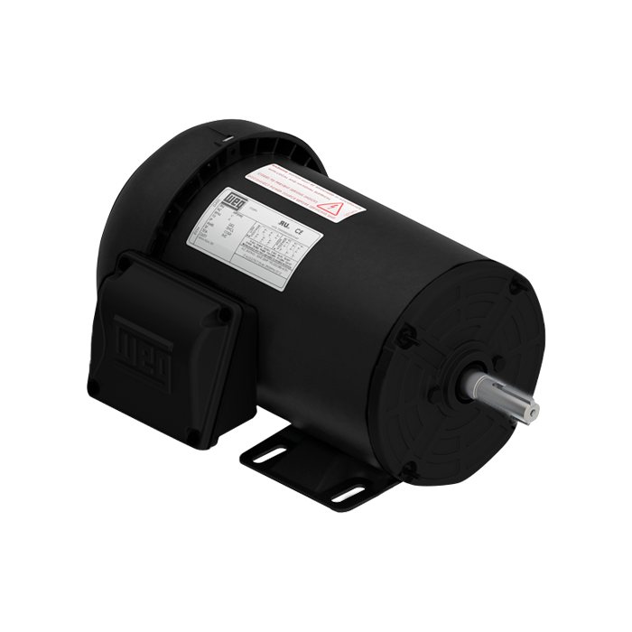MOTOR 1/2 HP 230-460 V 3F 1725 RPM CW/CCW 48YZ 40°C 5/8 X 2 PULGADAS BALERO CERRADO BASE RIGIDA USO 