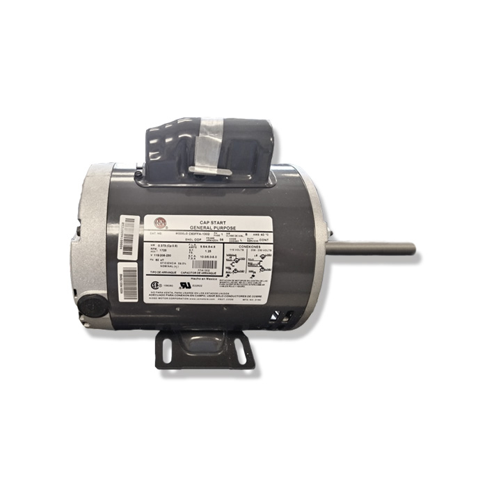 MOTOR 1/2 HP 115-230 V 1F 1740 RPM CW/CCW 56 40°C 5/8 X 2 PULGADAS BALERO ABIERTO BASE RIGIDA USO GENERAL 2-MO-012M4UL 2-MO-012M4UL SOLER Y PALAU