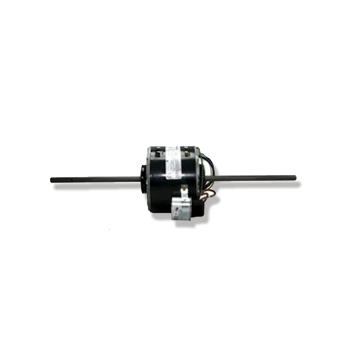 MOTOR 1/6 HP 115 V 1F 1500 RPM CCW 48 40°C 1/2 X 7 4/5 PULGADAS BUJE DOBLE FLECHA 4 VELOCIDADES FAN 