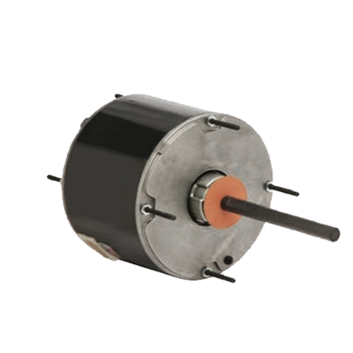 MOTOR 1/4 HP 230 V 1F 1075 RPM CW/CCW 48 40°C 1/2 X 5 PULGADAS BUJE ABIERTO A PRUEBA DE GOTEO CONDENSADOR 6028-3851 6028-3851 EMERSON