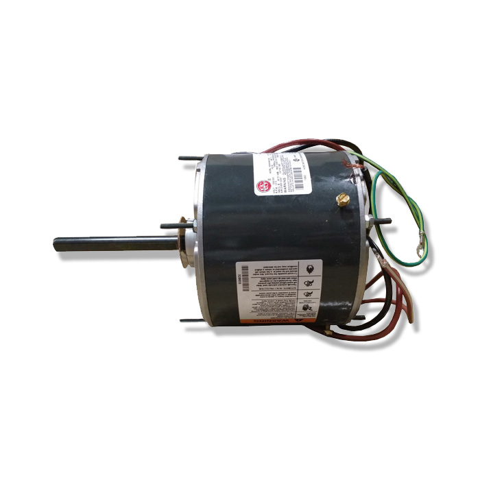 MOTOR 1/6 HP 230 V 1F 1075 RPM CW/CCW 48 40°C 1/2 X 6 PULGADAS BUJE ABIERTO A PRUEBA DE GOTEO CONDENSADOR 6027-8661 6027-8661 EMERSON