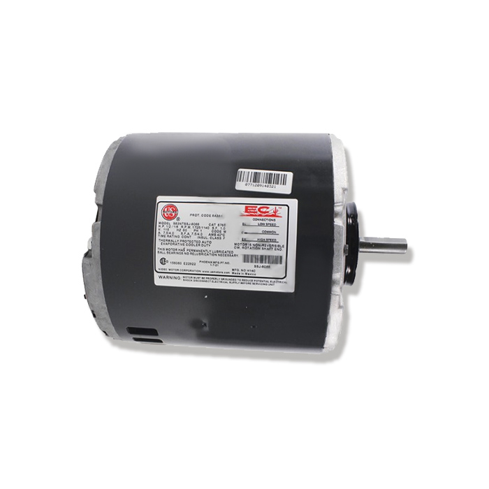 MOTOR 1/4 HP 230 V 1F 1075 RPM CW/CCW 48 40°C 1/2 X 5 PULGADAS BUJE CERRADO CONDENSADOR 6035-1860 6035-1860 EMERSON