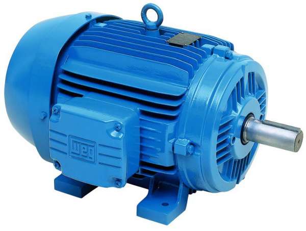MOTOR 1 HP 230/460 V 3F 1760 RPM CW/CCW 143/5T 40°C 7/8 X 2-1/4  PULGADAS BALERO CERRADO BASE RIGIDA USO GENERAL 00118ET3EM143TW 00118ET3EM143 WEG