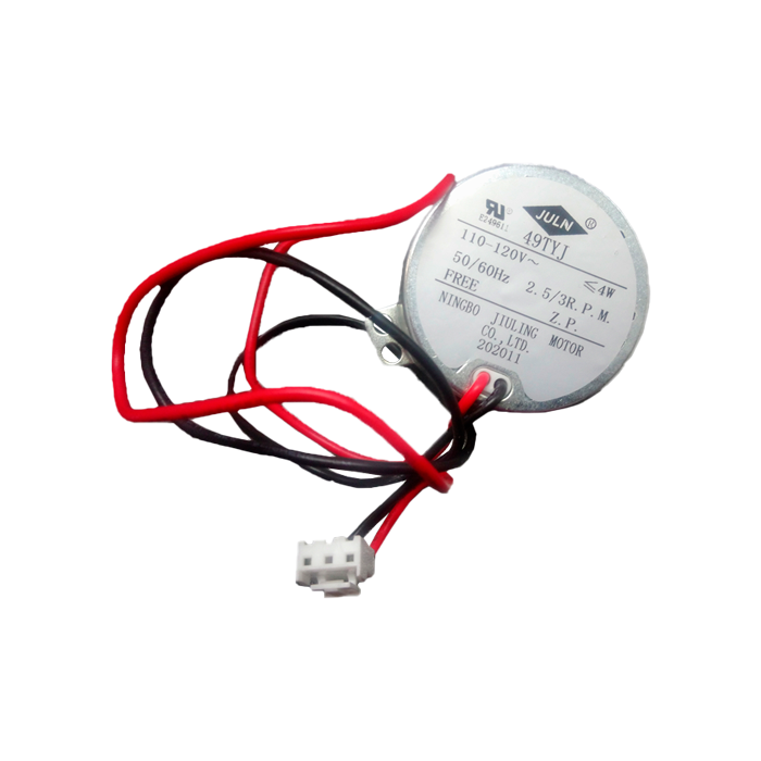 MOTOR 4 W 110-120 V 1F 2.5/3 RPM 1/4 PULGADAS REJILLA ENF. EVAP. MOVIL F6000P-CM FEFACEE233 49TYJ GENERAL