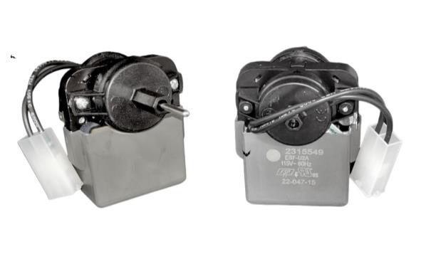 MOTOR 1.5 W 115 V 1F 2,500 RPM 1/8 PULGADAS BUJE TIPO ESQUELETO EVAPORADOR REGRIGERADOR WHIRLPOOL 2315549  WHIRLPOOL