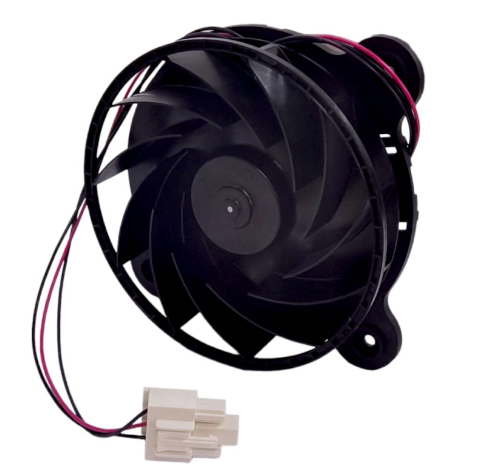 MOTOR 2.1 W 12 V 1 F 1600 RPM BUJE TIPO ESQUELETO EVAPORADOR REFRIGERADOR SAMSUNG SSRE017 SAMSUNG
