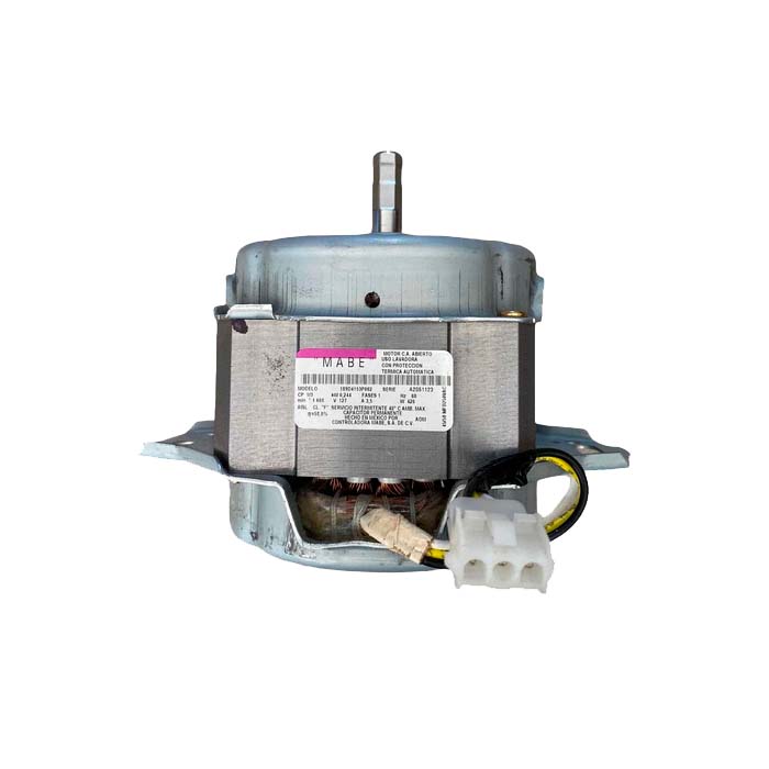 MOTOR 485 W 115 V 1F 1725 RPM CW 40°C 1/2 PULGADAS BALERO LAVADORA EASY 2 TINAS 200670 MABE
