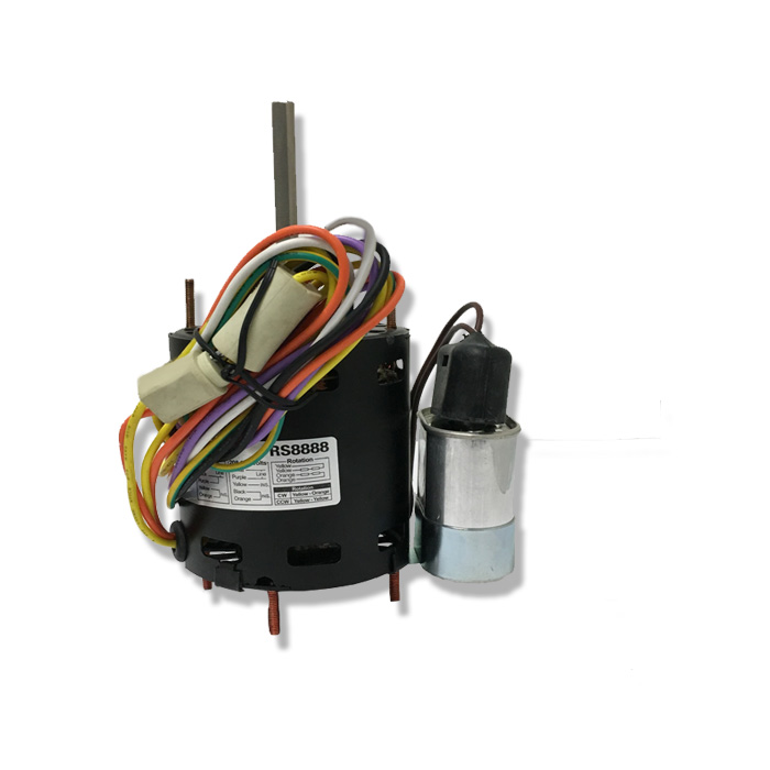 MOTOR 1/12-1/15-1/20 HP 115-230 V 1F 1550 RPM CW/CCW 3.3 40°C 5/16 X 3 PULGADAS BALERO ABIERTO REFRI