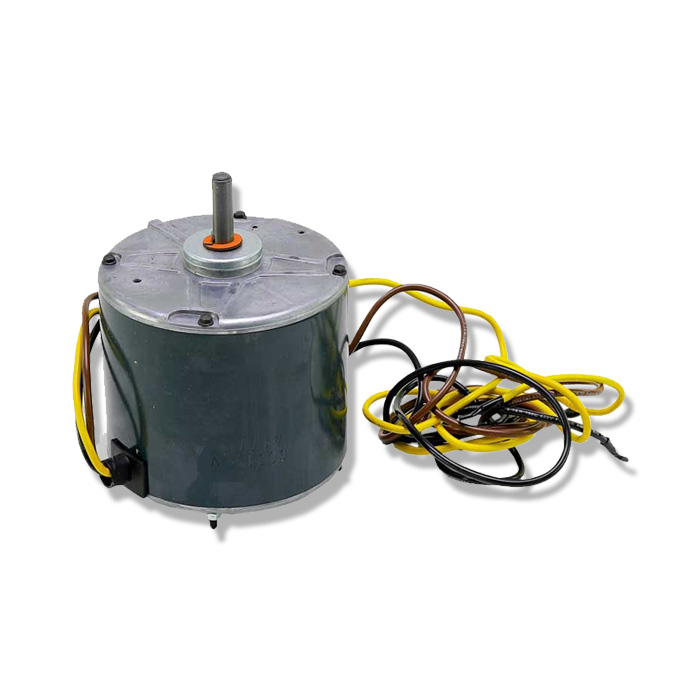 MOTOR 1/4 HP 460 V 1F 900-1100 RPM CW 48Y 40°C 1/2 X 1 1/2 PULGADAS BUJE CERRADO CONDENSADOR HC39GE-468 HC39GE-468 CARRIER
